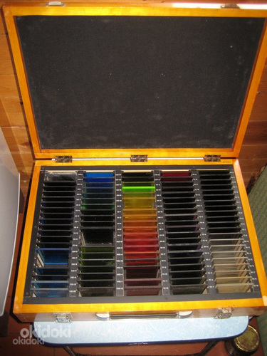 Värviliste klaaside komplekt (foto #1)