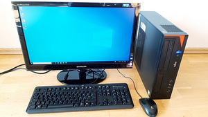 Fujitsu Esprimo arvutikomplekt - i3-gen4/4GB/500GB/23" (1 foto / 7)