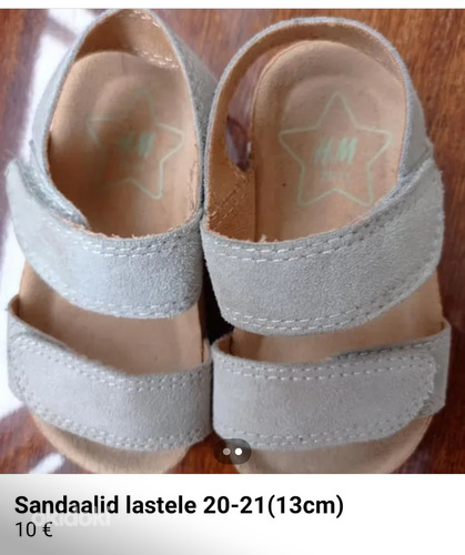 Sandaalid h & m lastele p20-21 (13cm) (foto #2)