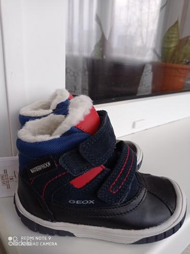Зимние новые ботиночки Geox р 22(стелька 14,7) (фото #9)