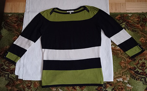 Джемпер р 38(12uk) ,cotton85%,шерсть15% (4 фото из 6)