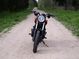Yamaha XJ600 mootorratas, 1989 aasta (8 foto / 9)