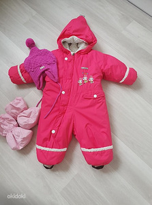 Lenne baby kombe + müts + talve papud (3 foto / 3)