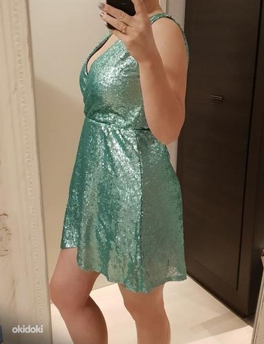 Sädelev mini kleit, uus (foto #1)