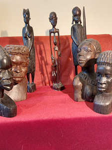 Müüa 7 tk -kogu!!! Aafrika kujusid . 90€ Tallinn. (3 foto / 5)