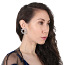 Swarovski MILLENIA hoop earrings (foto #4)