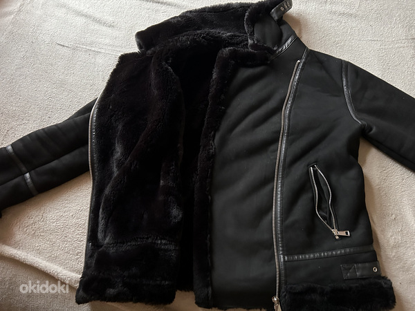 Must lambanahkne mantel Zara (foto #1)
