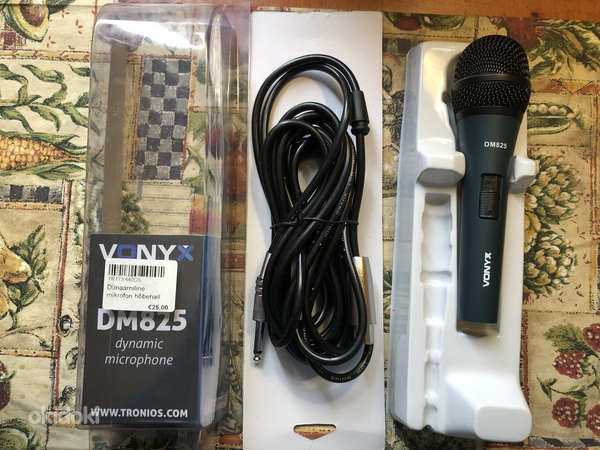 Новый динамический микрофон Vonyx DM865 проводной, в коробке (фото #1)