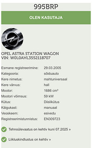 Opel Astra H 1,7 tdi (12 foto / 12)