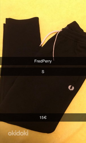 FredPerry originaalpüksid (foto #1)