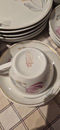 RPR Riga vintage kohviserviis, 1. sort