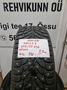 Nokian Hakkapeliitta 9 205/55 R16 (1 foto / 2)