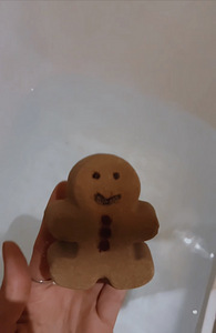 Vahuga vannipomm "Gingerbread Man" (2 foto / 3)