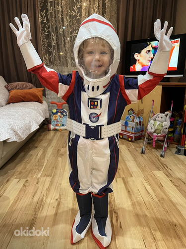 Laste astronautide kostüüm,karnevalikostüüm (s.104) (foto #1)