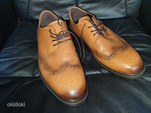 Кожаные мужские ботинки ECCO, Новые (фото #1)