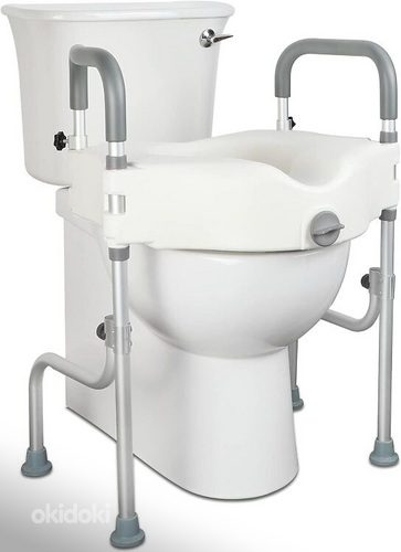 Käetugedega WC iste AngelShield (UUS) (foto #1)