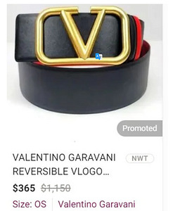 Valentino nahast vöö orig (2 foto / 3)