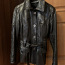 Зимняя кожаная куртка, размер XS-S (фото #1)