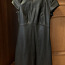 Чёрное платье из эко кожи (фото #1)