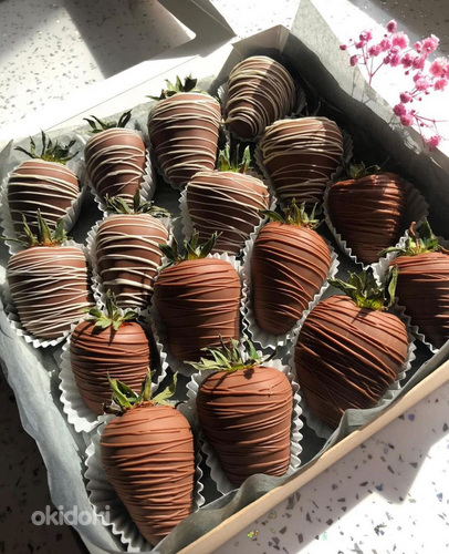 Šokolaadiga kaetud maasikad (foto #5)