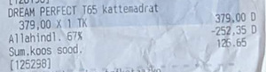 Kattemadrat - Dream perfect T65 (120 x 200 x 8 cm) (4 foto / 6)