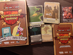 Adventure Time Card Wars Bimo vs Lady Rainhorn (2 foto / 3)