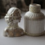 Сувенирные изделия из гипса и смолы. Набор ваза и девушка. (фото #2)