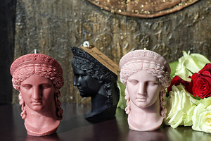 Küünlad. Küünal "Juno (Hera) Ludovisi pea" (1 foto / 8)