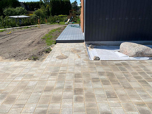 street stones / tänavakivide/äärekivide paigaldus (8 foto / 10)