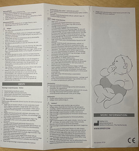KipKep laste gaasivalu leevendav padi (5 foto / 6)