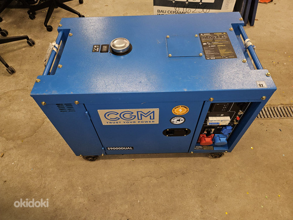 Дизельный генератор CGM s9000dual 7,2 кВт (фото #5)