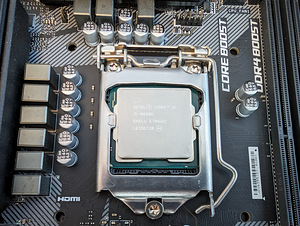 I5-9600k CPU + MSI MPG Z390M GAMING EDGE AC WIFI Motherboard (1 foto / 5)