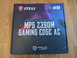 I5-9600k CPU + MSI MPG Z390M GAMING EDGE AC WIFI Motherboard (4 foto / 5)