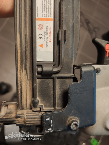 TESTO воздушны пистолет степлер+20000tk скобки (фото #5)