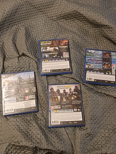 Müün 4 mängu playstation 4 jaoks (1 foto / 2)