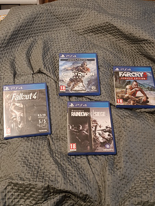 Müün 4 mängu playstation 4 jaoks (2 foto / 2)