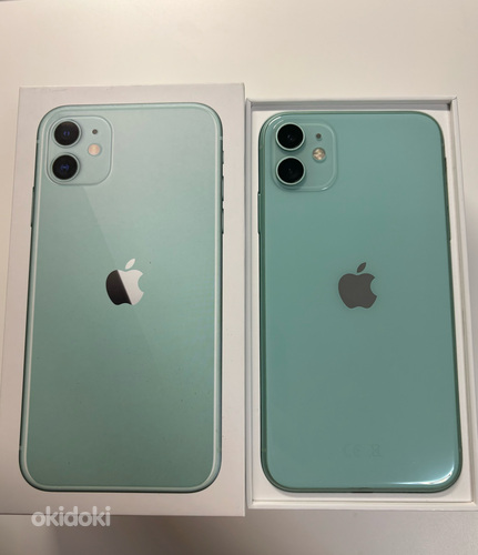 iPhone 11, 64 ГБ, светло-зеленый (фото #1)