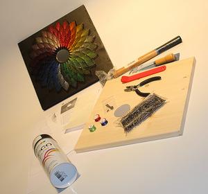 Набор для творчества String Art Красочный цветок (2 фото из 4)