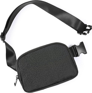 Unisex crossbody kott / vöökott / kõhukott (must ja sinine) (3 foto / 8)