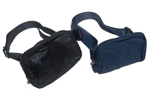 Unisex crossbody kott / vöökott / kõhukott (must ja sinine) (7 foto / 8)