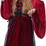 Keskaegne printsessi / nõia või vampiiri kostüüm lapsele (foto #4)