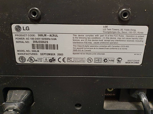 Monitor LG 566LM 15" (3 foto / 3)