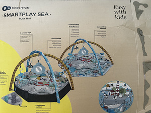 Arendav matt 2in1 Kinderkraft Smartplay Sea