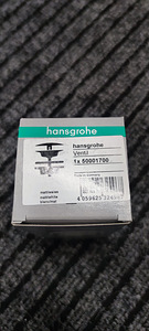 Hansgrohe põhjaklapp (G 1¼; valge) (2 foto / 4)
