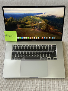 2019 16" MacBook PRO i9 8 Core, 32GB RAM 1TB SSD (1 foto / 1)