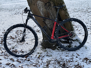 White Bike süsinikust MTB 9.6kg (2 foto / 5)