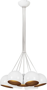 Rippvalgusti Nowodvorski Ball 6604 7x35W GU10 lamp Valge (3 foto / 4)