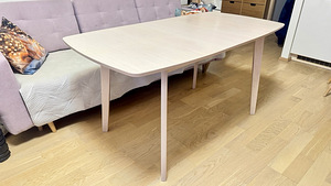 Pikendatav söögilaud (120-150×80 sm) +Toolid (3 foto / 10)