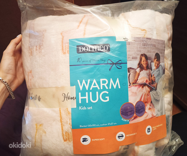 Dormeo Warm Hug. New kids set. Blanket + cushion (foto #1)