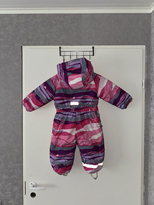 Warm winter snowsuit 80 cm for baby girl – like new (3 foto / 3)